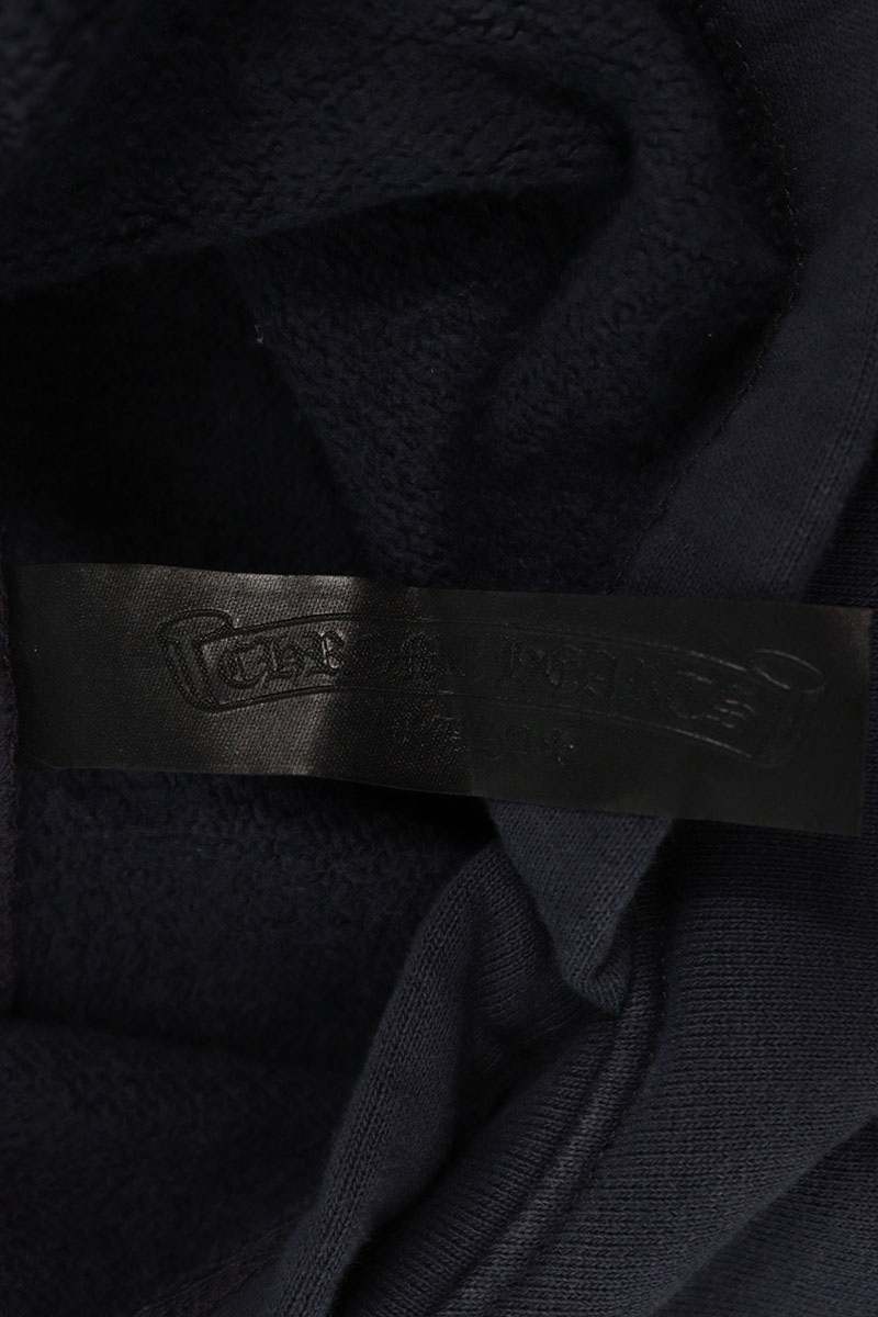Chrome Hearts HD PLVR GYN U PAPER JAM Navy Hoodie Size S