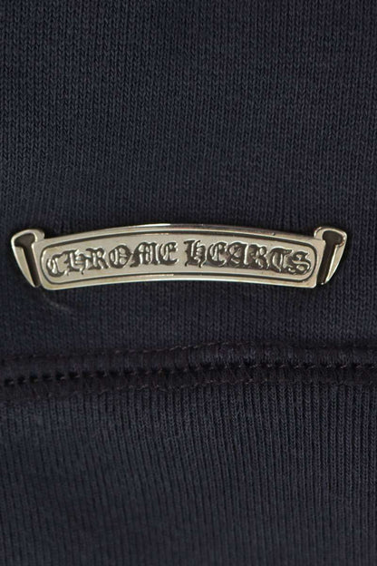 Chrome Hearts HD PLVR GYN U PAPER JAM Navy Hoodie Size S