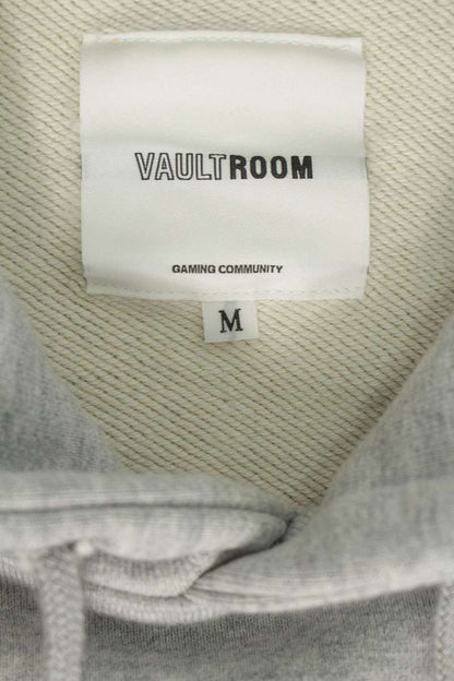 vault room Peaceful Graphic Cotton Hoodie Gray Size M