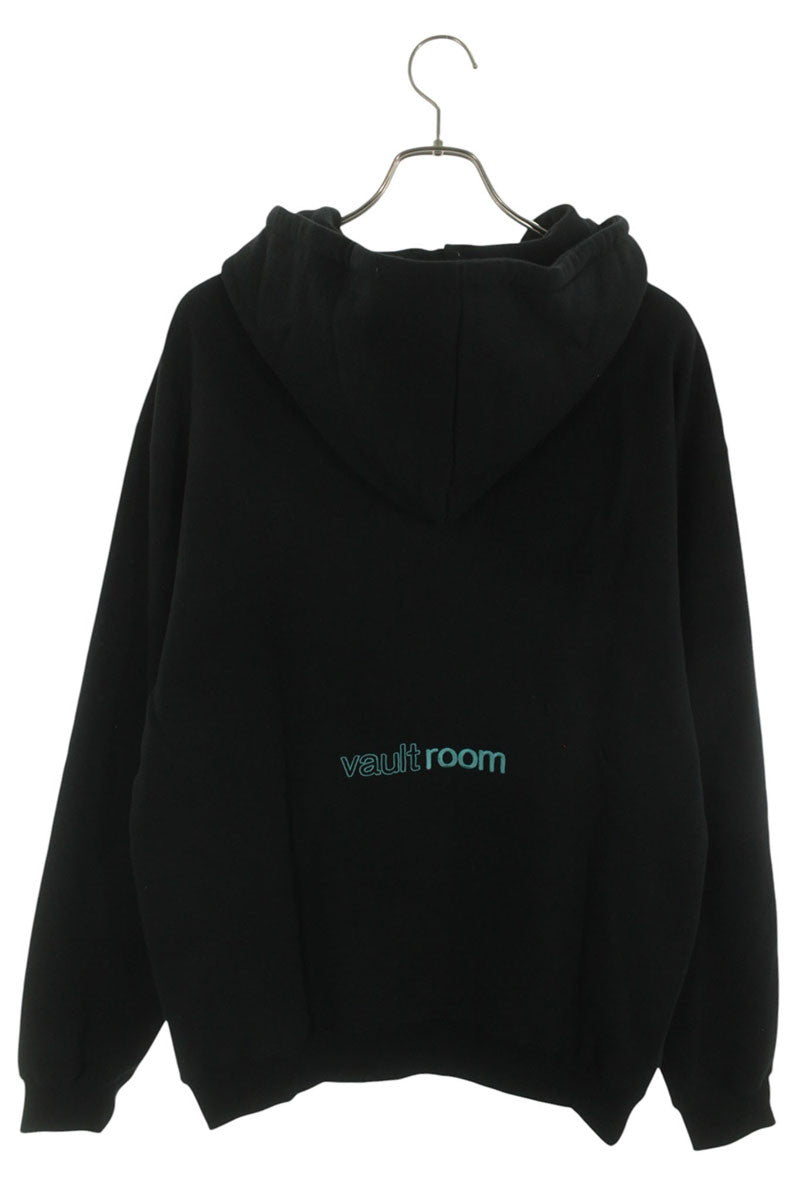 vault room Vocaloid Embroidery Hoodie Black Size M
