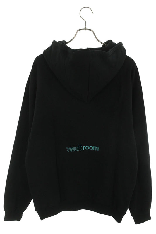 vault room Vocaloid Embroidery Hoodie Black Size M