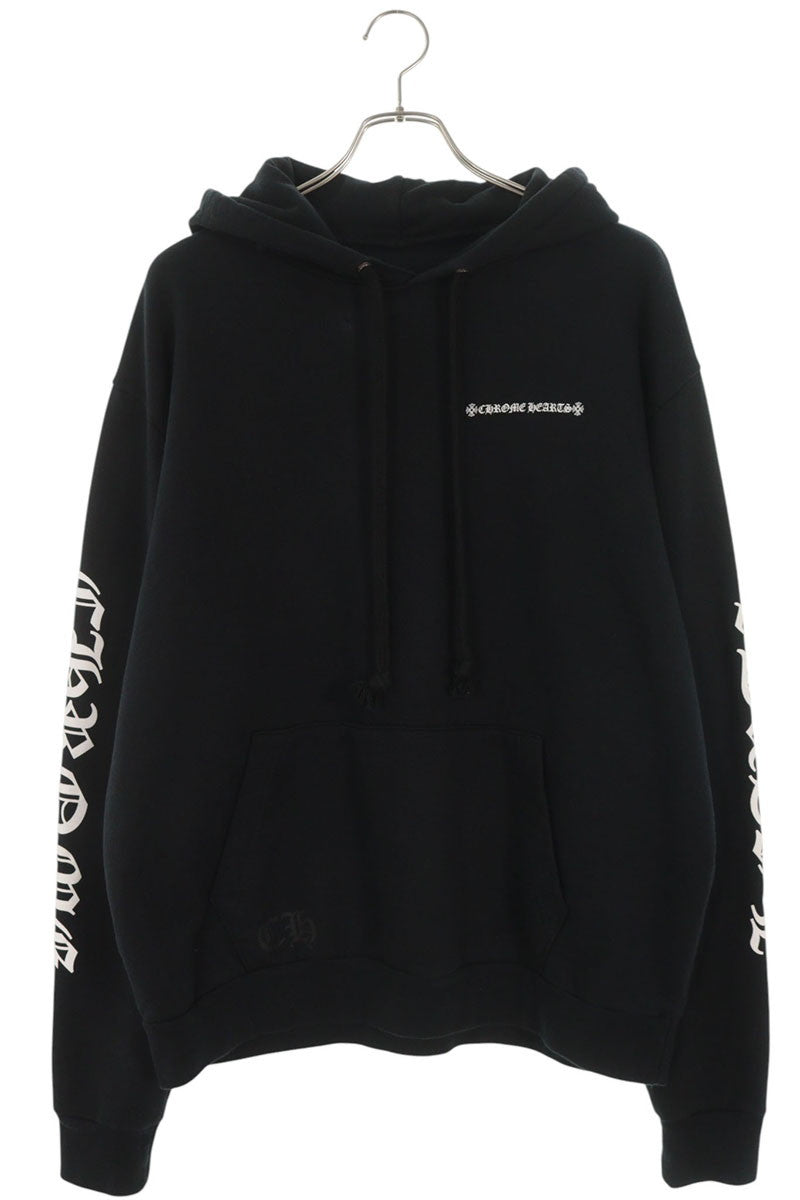 Chrome Hearts SWTSHRT PLV Cemetery Print Hoodie Black Size S