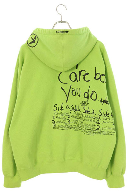SUPREME 25SS Aphex Twin Print Zip Hoodie Green Size L