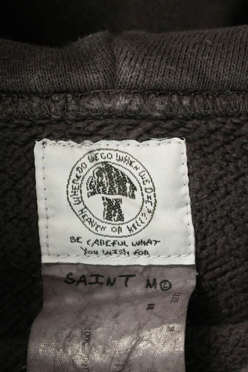 SAINT MICHAEL 21AW Logo Print Spanner Distressed Size M