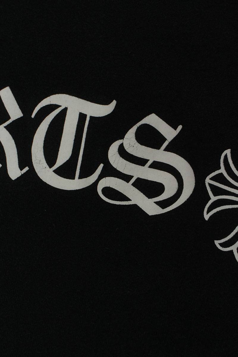 Chrome Hearts Thermal Hooded Dagger Zip Hoodie Black Size L
