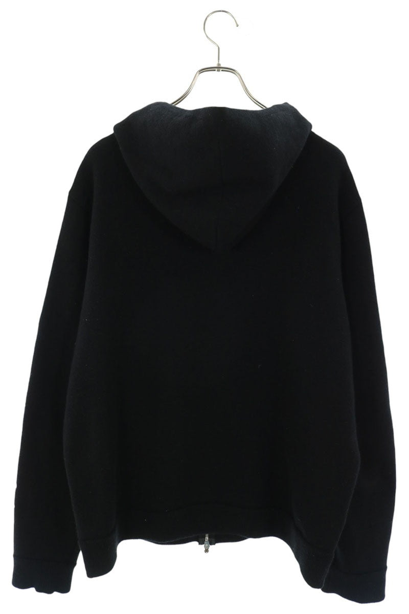 Chrome Hearts U LIFE SENTENCE Cashmere Zip Hoodie Size L