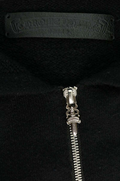 Chrome Hearts U LIFE SENTENCE Cashmere Zip Hoodie Size L