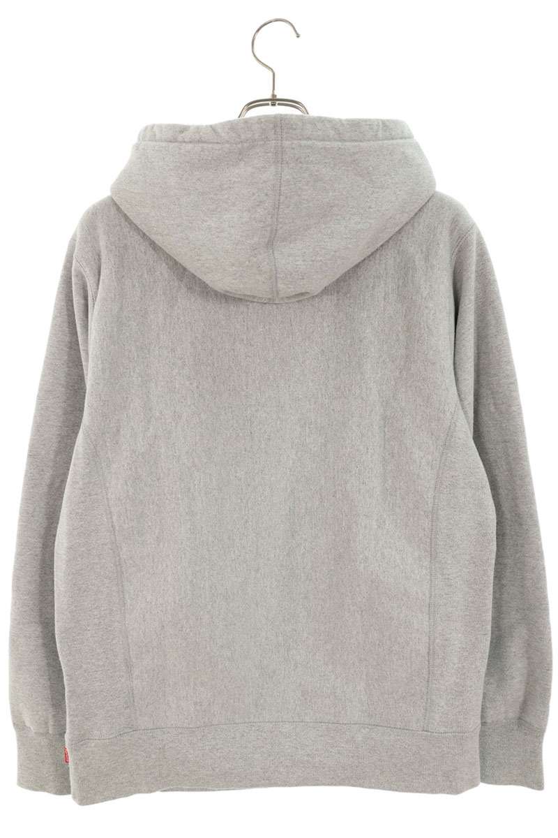 SUPREME 3M Reflective Small Logo Hoodie Gray Size M