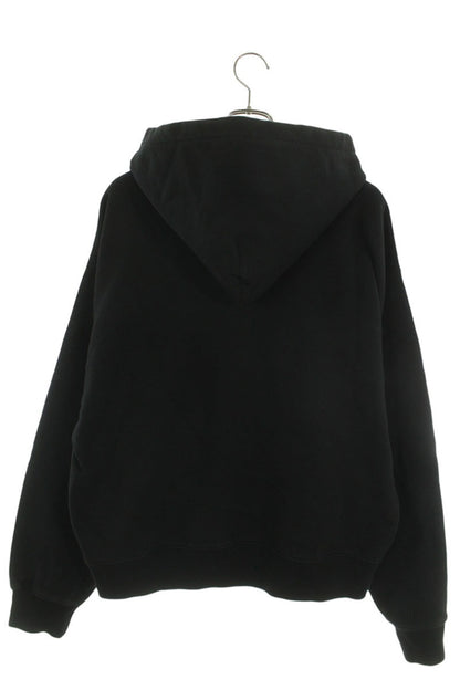 NIKE x STUSSY Logo Zip-Up Hoodie Black Size M