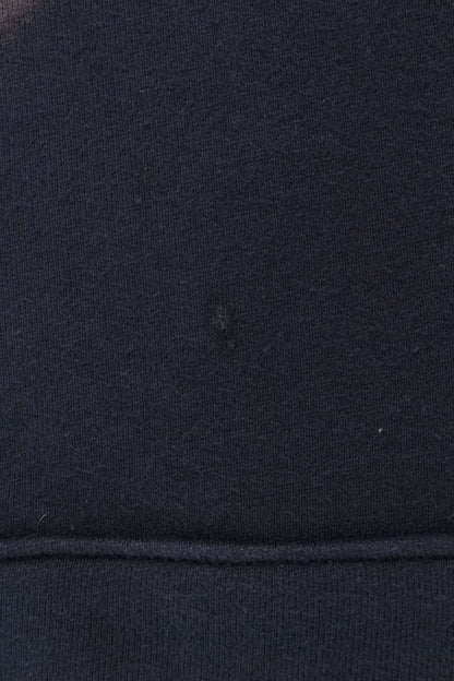 JiyongKim 23SS Sun Bleached Layered Hoodie Navy Size L