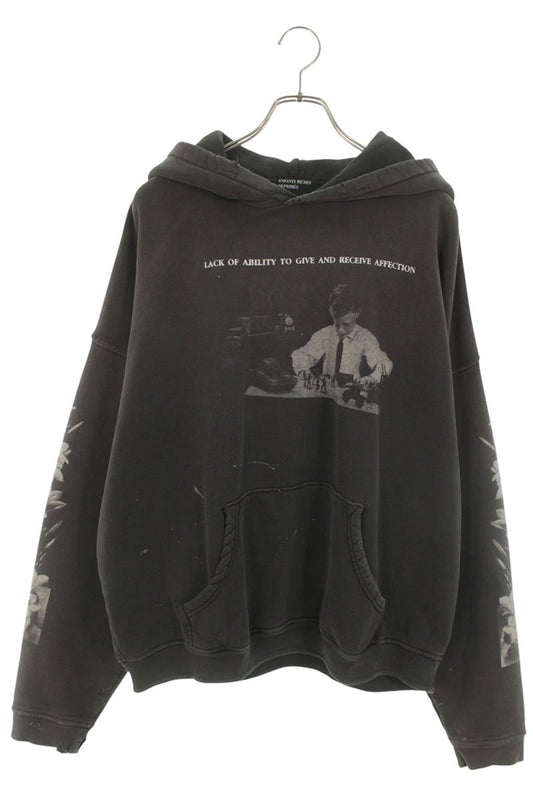 ENFANTS RICHES DEPRIMES 26SS Head Against Bars Hoodie Size L