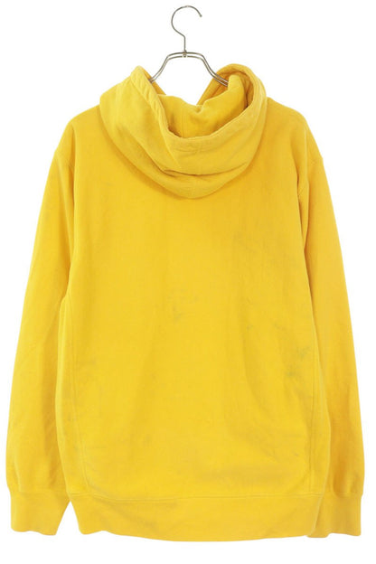 SUPREME 19AW Bandana Box Logo Pullover Hoodie Yellow Size L