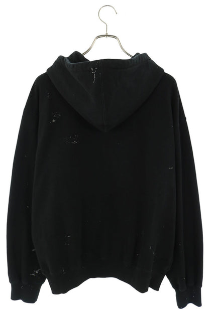 SUPREME Box Logo Zip Up Hooded Sweatshirt Black Size M