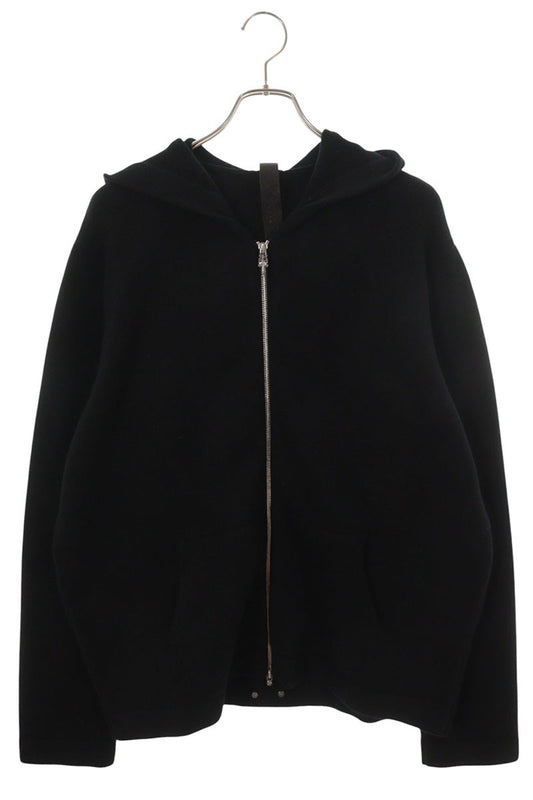 Chrome Hearts SAILIN ON ZIP HD Cemetery Patch Hoodie Size L