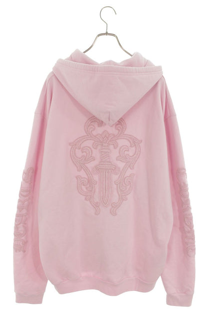 Chrome Hearts Vine Dagger Bead Hoodie Pink Size XL