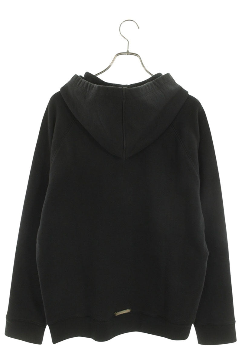 Chrome Hearts Y NOT ZIP GYN U PAPER JAM Patch Hoodie Size L