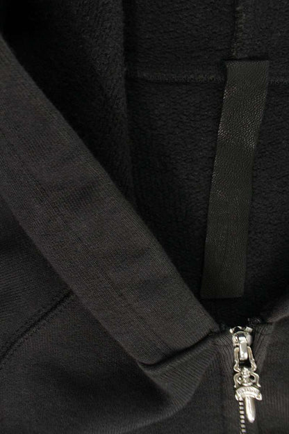 Chrome Hearts Y NOT ZIP GYN U PAPER JAM Patch Hoodie Size L
