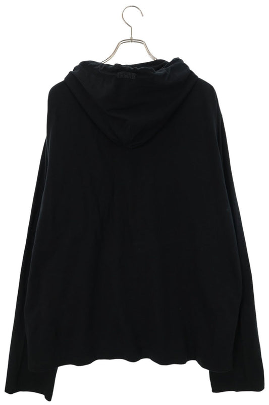 VETEMENTS Limited Edition Cut-Sew Hoodie Black Size XS