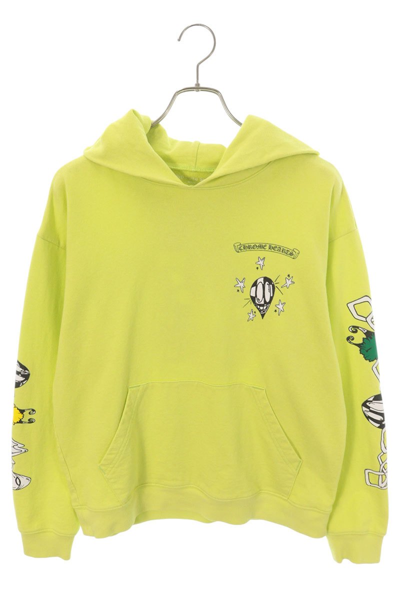 Chrome Hearts PPO HRDWR GRN MATTY BOY Hoodie Green Size L