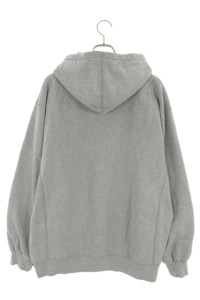 SUPREME x KAWS Chalk Box Logo Cotton Hoodie Gray Size XL