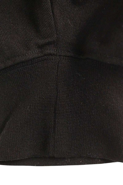 Rick Owens Front Embroidered Zip Up Hoodie Black Size S