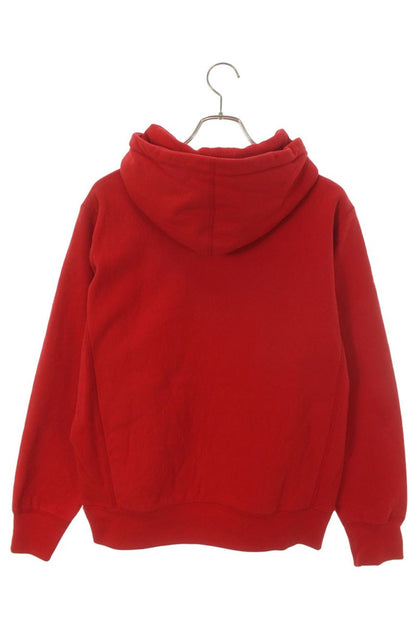 SUPREME 19AW Bandana Box Logo Hoodie Red Size S