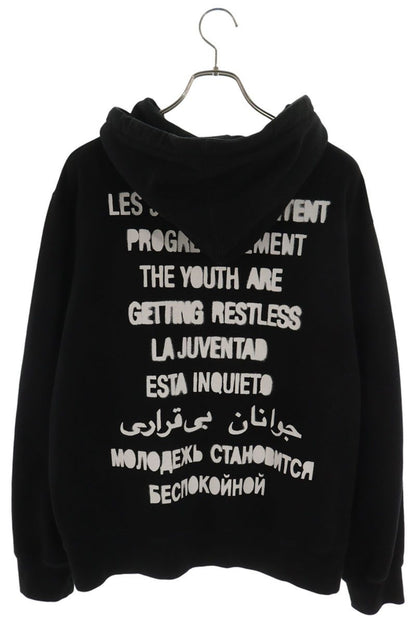 SUPREME 20SS Restless Youth Hoodie Black Size M