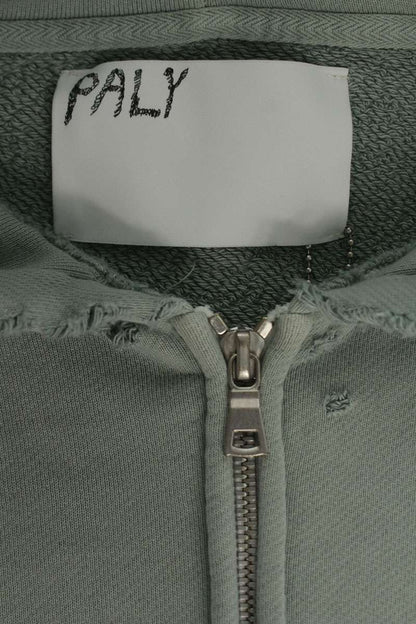 Paly Hollywood ALTA CIENEGA ZIP HOODIE Patch Green Size M
