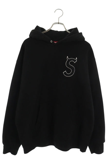 SUPREME 22AW Devil S Logo Hoodie Black Size L