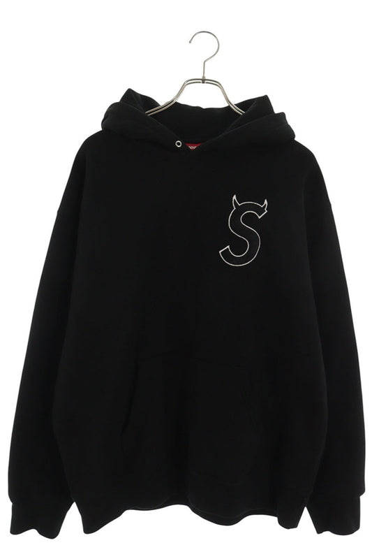 SUPREME 22AW Devil S Logo Hoodie Black Size L