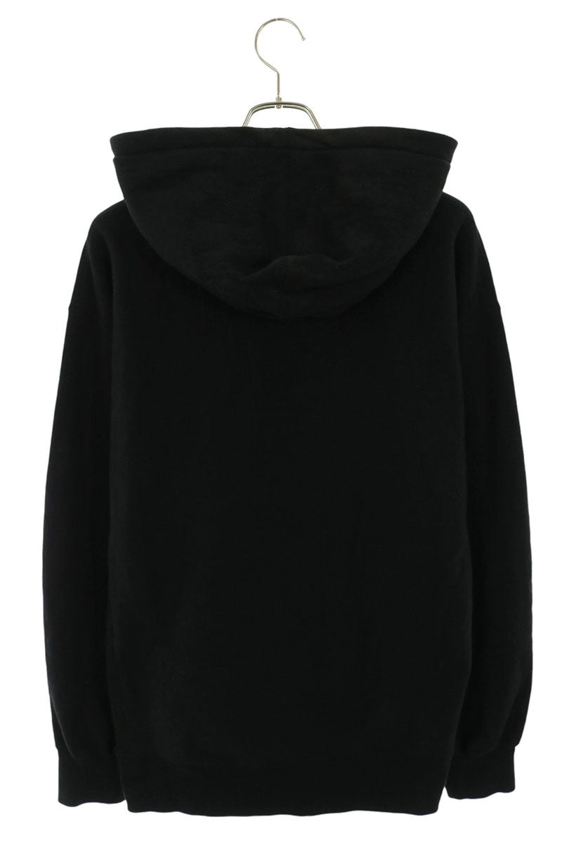 SUPREME Arabic Logo Cotton Hoodie Black Size L