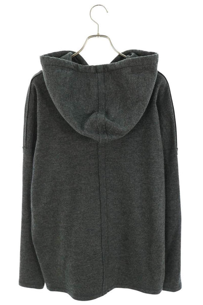 GREG LAUREN Wool Zip Hoodie Gray Size L