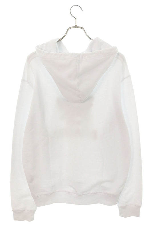 DSQUARED S71GU0572 Logo Print Pullover Hoodie White Size L