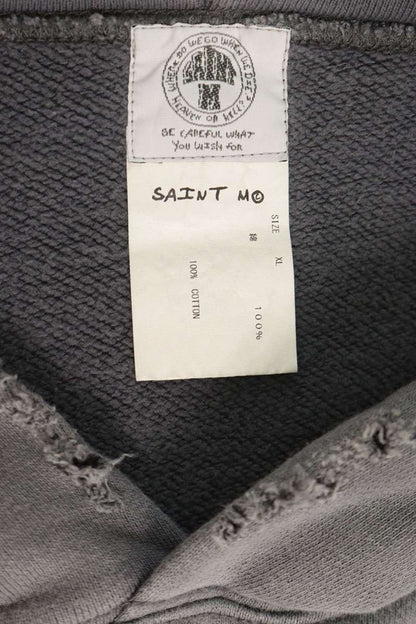 SAINT MICHAEL 21SS HOLY RELICS Distressed Hoodie Size XL