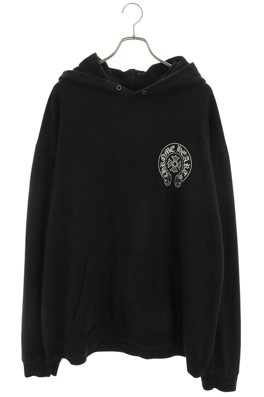 Chrome Hearts Tokyo LTD Back Horseshoe Hoodie Black Size XL