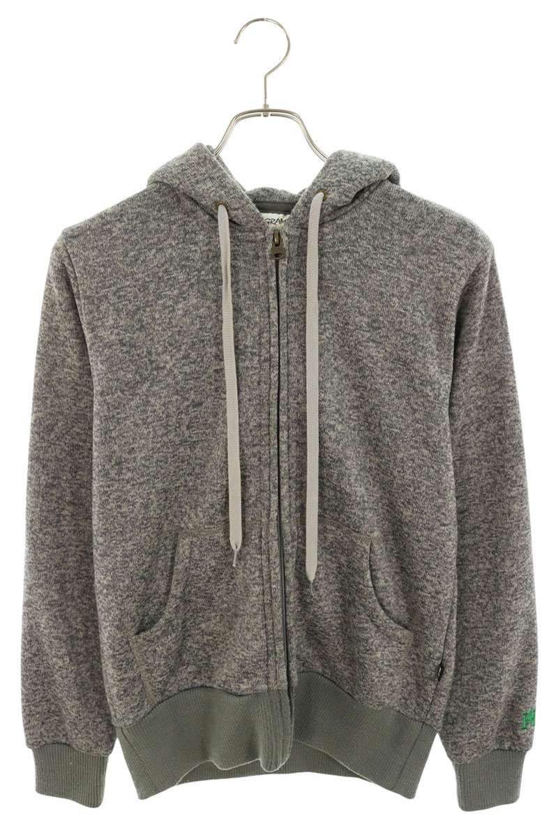 HYSTERIC GLAMOUR x GRAMICCI Sleeve Logo Zip Hoodie Size S