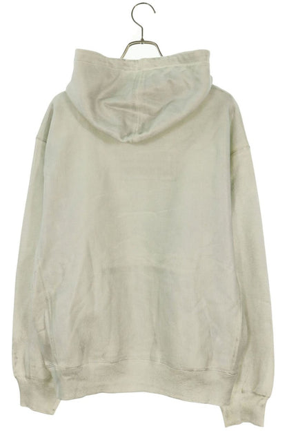 MM6 Maison Margiela Foil Box Logo Hoodie White Size M