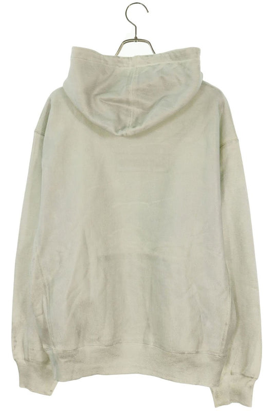 MM6 Maison Margiela Foil Box Logo Hoodie White Size M