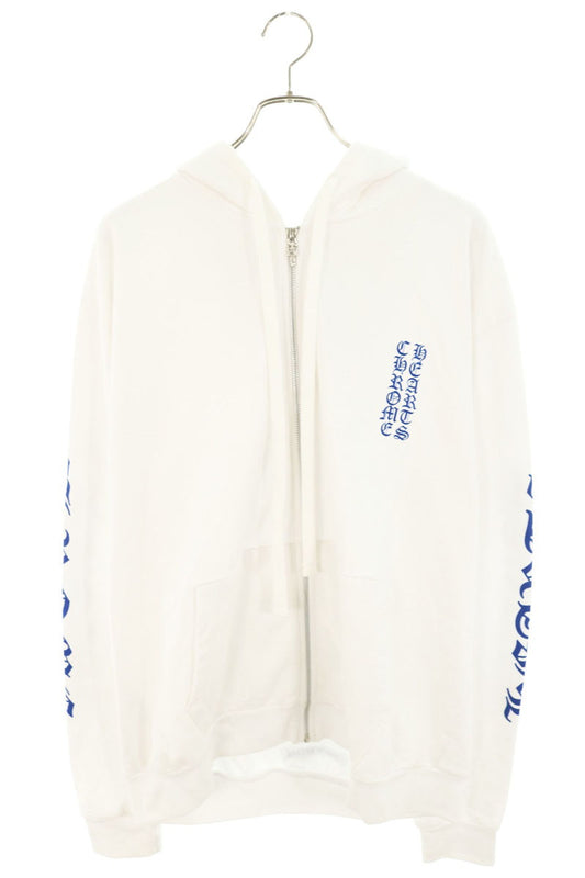 Chrome Hearts SWTSHRT HD ZIP Arm Logo Print Hoodie Size L