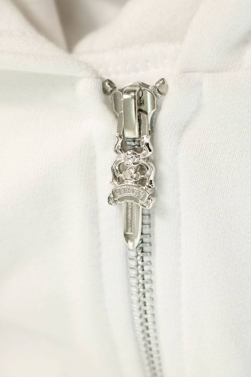 Chrome Hearts SWTSHRT HD ZIP Arm Logo Print Hoodie Size L