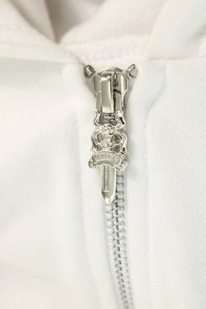Chrome Hearts SWTSHRT HD ZIP Arm Logo Print Hoodie Size L