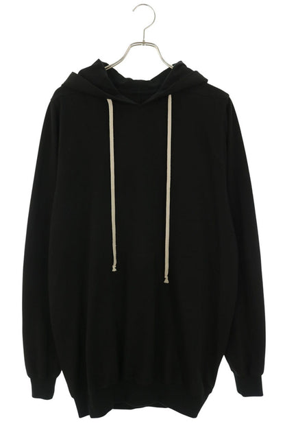 Rick Owens 24AW Cotton Pullover Hoodie Black Size M