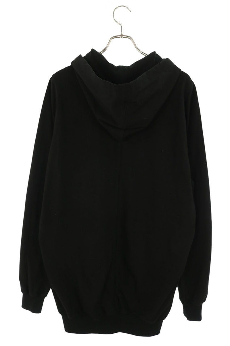 Rick Owens 24AW Cotton Pullover Hoodie Black Size M