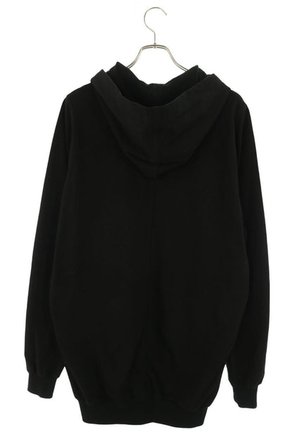 Rick Owens 24AW Cotton Pullover Hoodie Black Size M