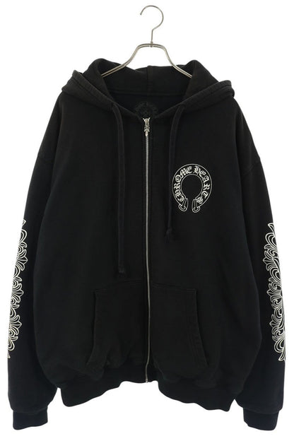 Chrome Hearts Thermal Horseshoe Dagger Zip Hoodie Size XXL