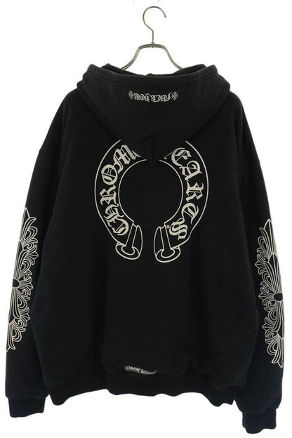 Chrome Hearts Thermal Horseshoe Dagger Zip Hoodie Size XXL