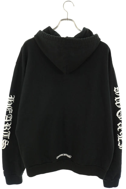 Chrome Hearts SWTSHRT PLVR Sleeve Logo Print Hoodie Size M