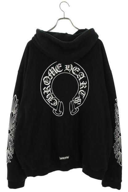 Chrome Hearts Floral Horseshoe Print Thermal Zip Size XXL