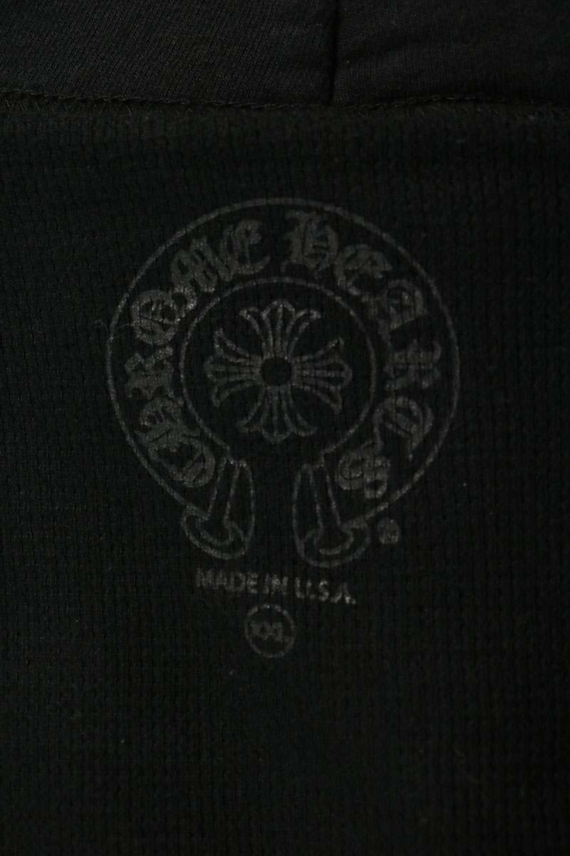 Chrome Hearts Floral Horseshoe Print Thermal Zip Size XXL