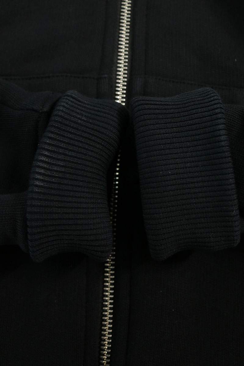 AMI Alexandre Mattiussi Heart Logo Emb. Zip Hoodie Size XS